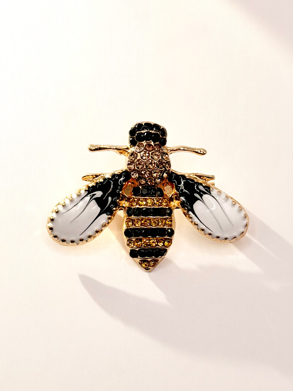 Imperial Bee Crystal Brooch