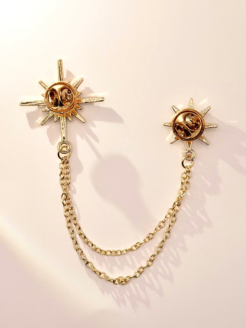 Starburst Chain Brooch