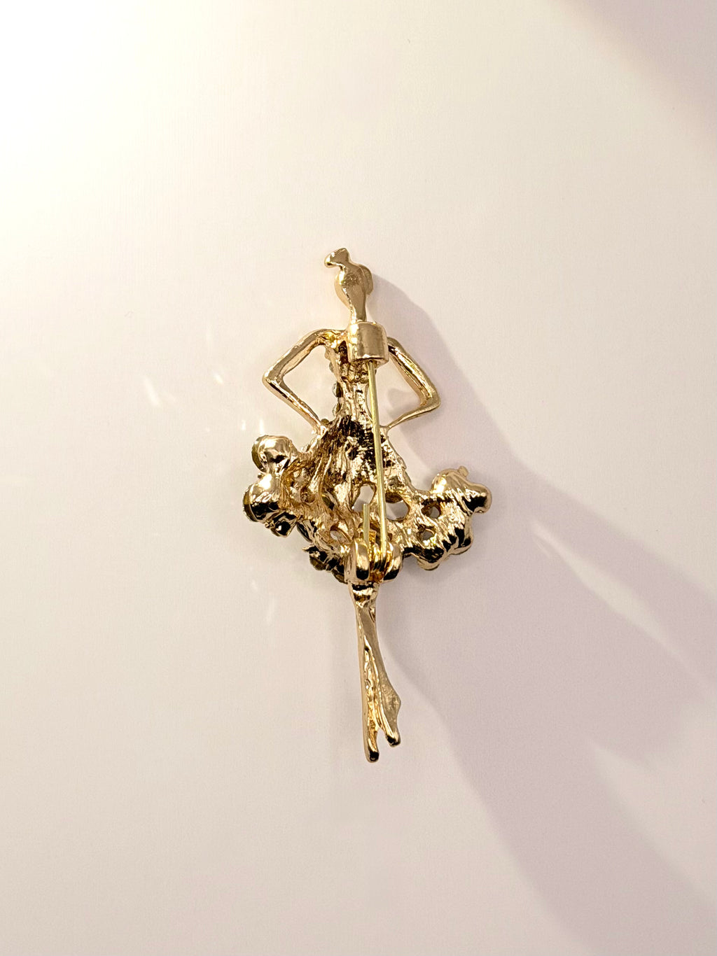 Crystal Ballerina Brooch